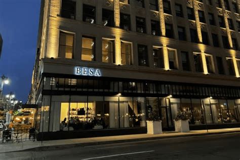 Contact information for osiekmaly.pl - The restaurant is open Monday through Saturday from 4 p.m. to 11 p.m. The eatery is closed on Sunday. For more information, call 313-315-3000 or visit BesaDetroit.com. A new restaurant, lounge, and private dining establishment called BESA Detroit has opened on the first floor and lower level of the Vinton Building.